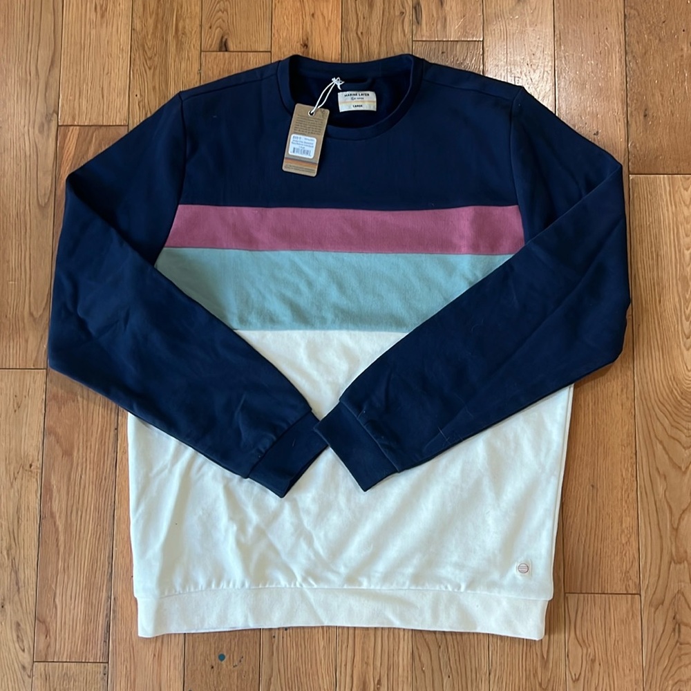 NEW! Marine Layer Crew Sweatshirt